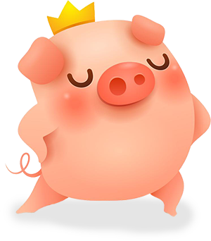 a pig that's winning